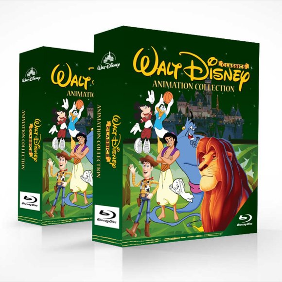 Walt Disney BLU-RAY - Walt Disney Classics Animation 25-Movie Collection BLU-RAY - Picture 1 of 1